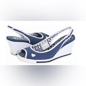 Sketchers Bewitch Dazzle Wedge Sandals